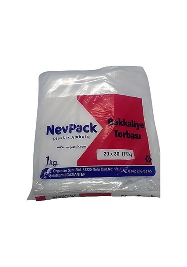Naylon Torba 1'Lik 20X30 Cm - 1 Kg Nevpack