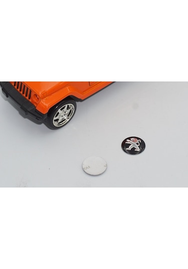 Peugeot Oto Anahtar 3M Metal Alaşım Logo 2Li Set