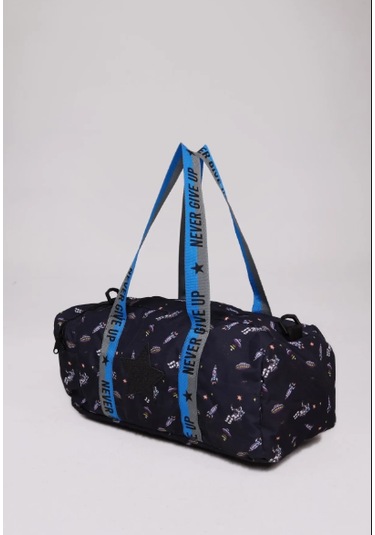 Erkek Çocuk Yıldız Baskılı Spor Çanta - Lacivert