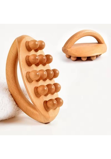 Madero Terapi & Selülit Ahşap Masaj Tokmak Aparatı Model 3