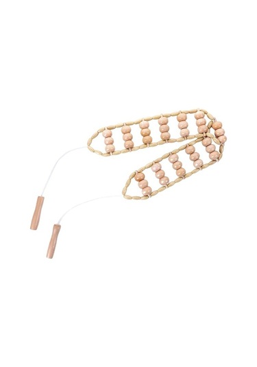 Arka Masaj Silindir Ipi Aracı Ahşap Taşınabilir El Haddeleme Jymj3a Çok Renkli