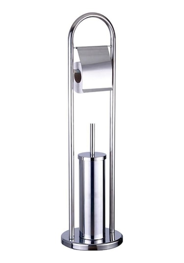 Maxiflow Maxıflow Ayaklı Wc Fırçalık Set Metalik