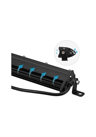 Off Road Led Bar Çift Sıra 95/80/65/50 Cm Seçenek Beyaz Sarı Mod