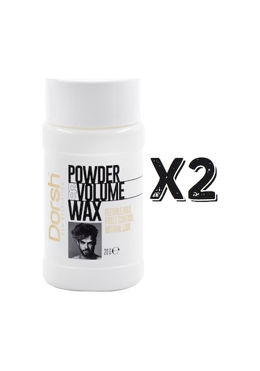 Dorsh Saç Şekillendirici Pudra Wax 20 Gr Volume 2 Adet