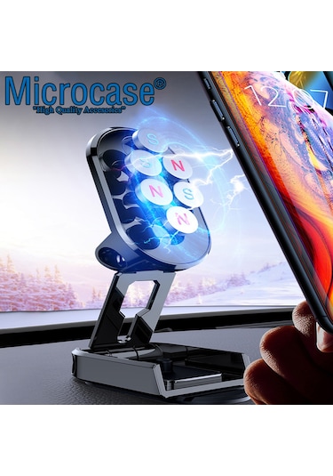 Araç İçi Gövde Üstü Teleskopik Mıknatıslı Telefon Tutucu - AL3730