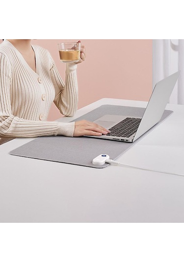 Dijital Ekranlı Masa Isıtmalı Mouse Pad Bilgisayar Masası İçin Hızlı Isınan Su Geçirmez Mouse Pad