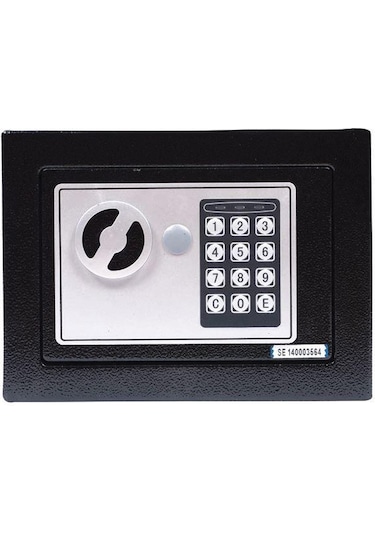 Şifreli Çelik Kasa - Mini Şifreli Elektronik Çelik Kasa - 23 X 17