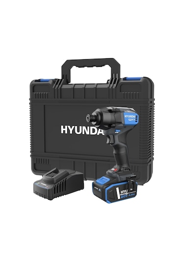 Hyundai ID20X-230FT 230NM 1 x 4 AH Akülü Darbeli Somun Sıkma Makinesi