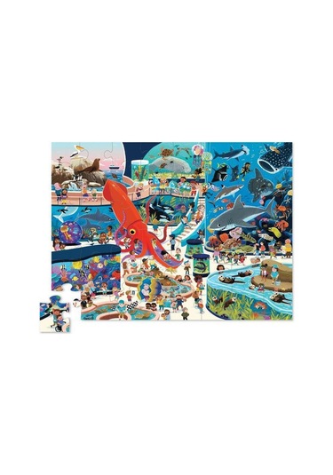 Crocodile Creek Puzzle 48 Parça Akvaryumda Bir Gün