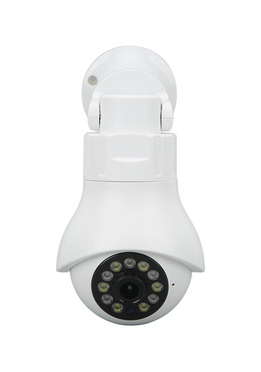 Geeroyoo E27 Ev İçi Güvenlik Kamerası 3mp Hd, 2.4g Wifi, İki Yönlü Ses, Hareket İzleme, Gündüz/gece Görüşü, Uzak İzleme Ac110-220v