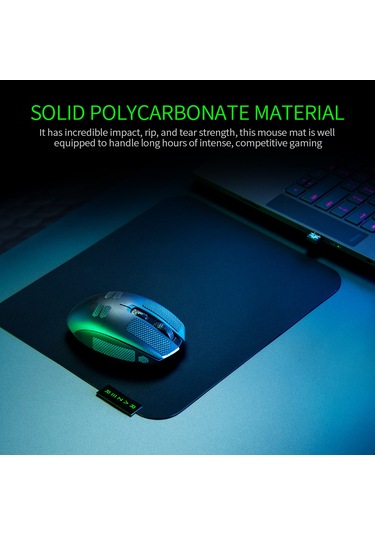 Razer Sphex V3 Mouse Pad Oyun Faresi Matı, Pürüzsüz-s,siyah