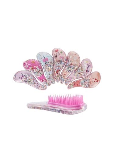 Masaj Saç Fırçası Tarak Salon Saç Stil Aracı Çocuk Saç Yumuşatma Tarağı Anti-statik Masaj Saç Fırçası Arapsaçı Detangle Duş