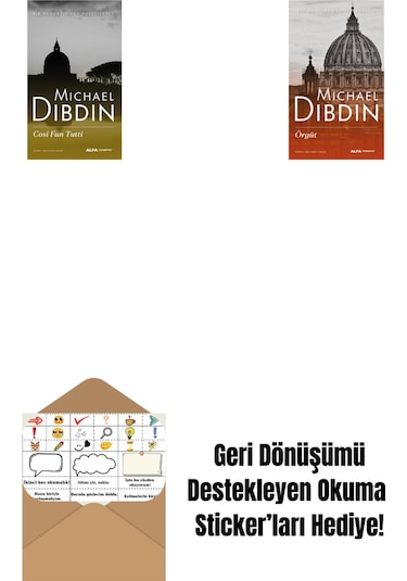 Cosi Fan Tutti + Örgüt + Okuma Sticker'ları