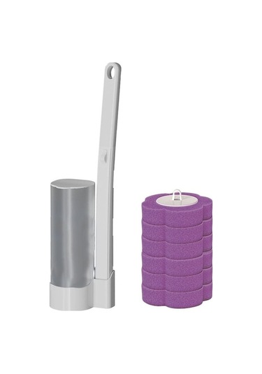 Yedek Tuvalet Tuvalet Temizleme Tek Sones Seti Lavanta Kullanımlık Kokulu Fırçası Fırça Fırça Eriyen Başlığı Adet 6 My Diğer Diğer