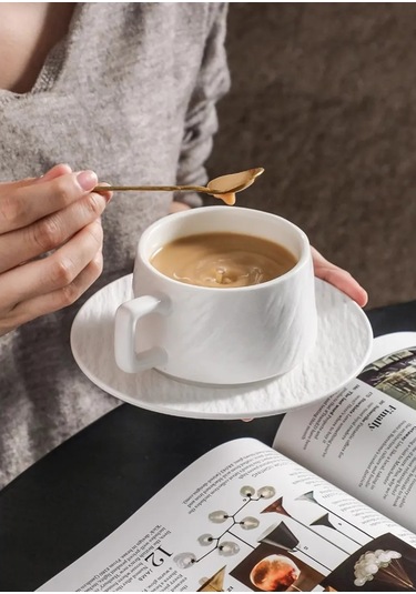 Çay Takımı, Kupa Ve Fincan Tabağı Seti 448070939 Beyaz