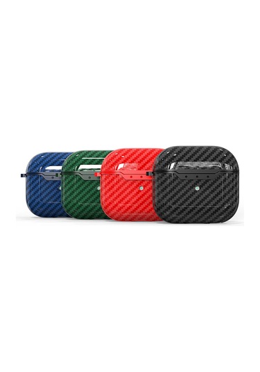 Teknodur Air-pods 4 Kılıf Airbag 05 Silikon-kırmızı Kırmızı