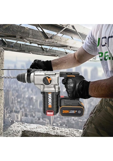 Worx Wxks5 Wx354.9 + Wx272.9 + Wx380.9 + Wx812.9 + Wa3601 20v/2ah Pro Kombo Set