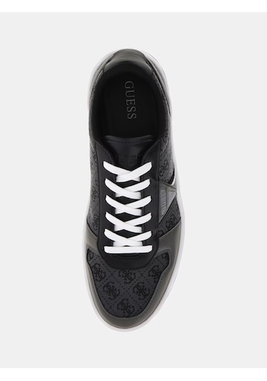 Guess Vincent Erkek Sneaker Ayakkabı Fmpvınfal12 Siyah