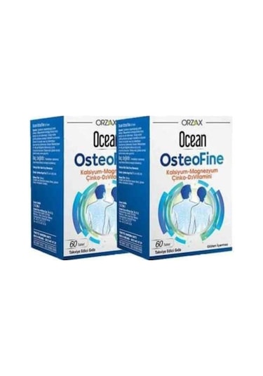 Ocean Osteofine 60 Tablet 2'Li Paket