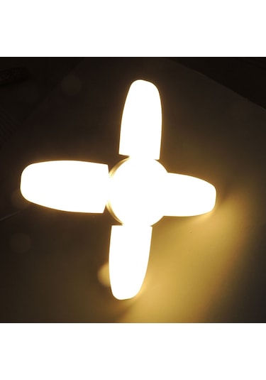 Sunlight Yüksek Lümenli E27 Pervane Led Ampul 4+1 40 Watt Gün Işı