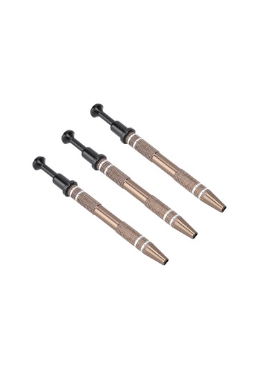 Lemestar 3 Adet Gümüş Renkli Takı Damla Tutucu - Kauçuk Tabanlı Dört Pençe, Hassas Tutma Özelliği, Piercing Ve Takı Çalışmaları İçin Uygun Diğer