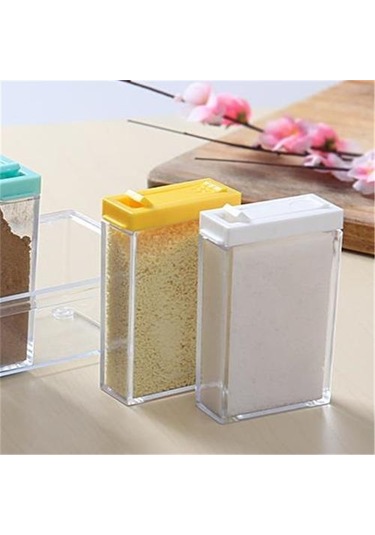 Depolama Konteyner Şişe Şeffaf Baharat Kavanoz Biber Püskürtücü Konteyner Çeşni Cruet Saklama Kabı Mutfak Aracı Şişeler, Kavanozlar Ve Amp Kutular 1