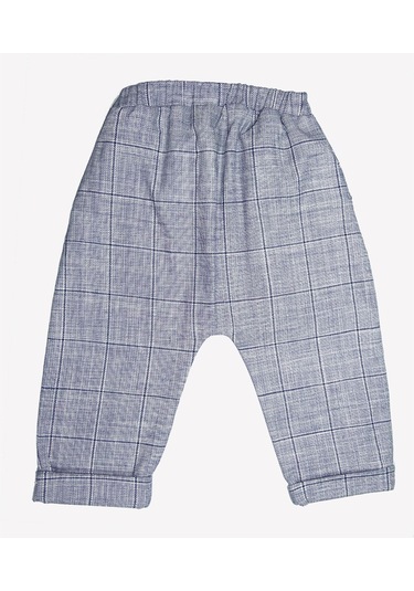 Ozmoz Ozmoz Erkek Bebek Baharlık Klasik Mavi Pantolon Ceket Takım Mavi