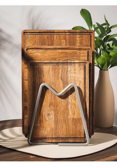 İlwi Kesme Tahtaları İçin Stand Tutucu 370718896 Gri