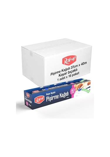 Pişirme Kağıdı 37 Cm 40 Mt Kayar Bıçaklı