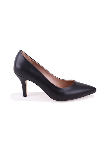 Dagoster Dza07-388412 Siyah Stiletto Topuklu Kadın Ayakkabı Siyah