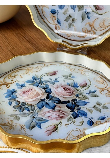 Elanor Yuvarlak Tepsi Byk