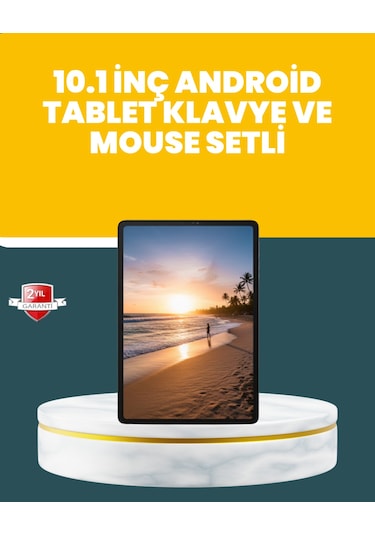 10.1 İnç Ips Ekranlı Android Tablet Bilgisayar Seti