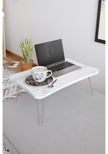 Taşınabilir Katlanır Yatak Koltuk Üstü Hasta Servis Bilgisayar Çalışma Sehpası Kristal