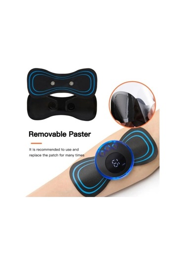 Taşınabilir Ems Mini Elektrikli Boyun Ve Vücut Kelebek Masajı Şarj Edilebilir, Servikal Elektrikli Boyun Sırt Masajı Kas Terapisi Basınç Ağrısı Taşınabilir Or59r7 Çok Renkli