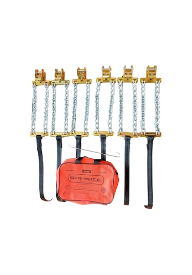 Ser-Matik Pratik Kar Zinciri Takviyeli Serme Patinaj Zinciri
"L"