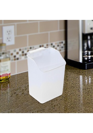 Suntek Dolap Kapı Organizatör Asılı Kutusu Banyo Buzlu-beyaz