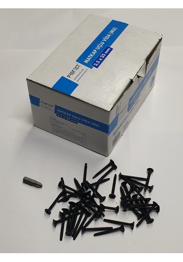 Knauf Profect Matkap Uçlu Alçıpan Vidası 3,5x35mm 3,5 x 25