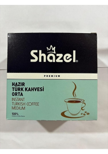 Shazel Ofis Seti Hazır Orta Türk Kahvesi 10 X 9 Gr X 3 Adet Türk Kahvesi