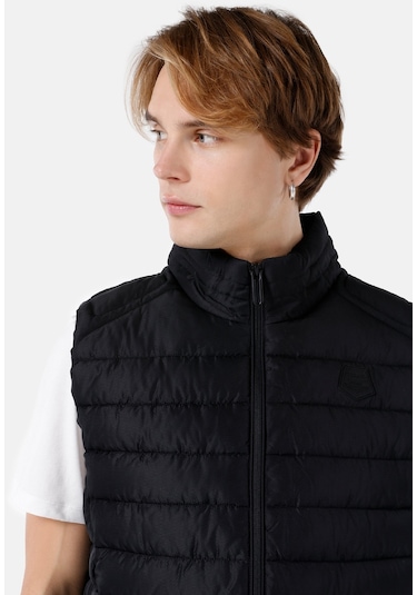 Colins Siyah Erkek Yelek