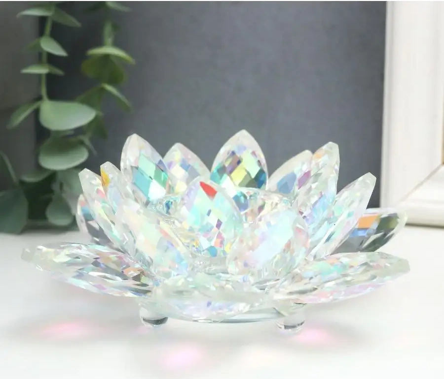 Simalend Şamdan Dekoratif Lotus 121063583 Beyaz