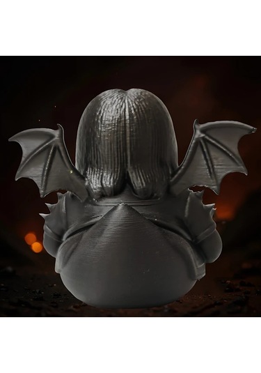 Fochsia Siyah Ördek Masa Üstü Aksesuarı Ofis Oda Dekoru Rock Tarzı