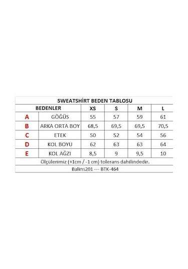 Kadın Sıfır Yaka Sweatshirt 001