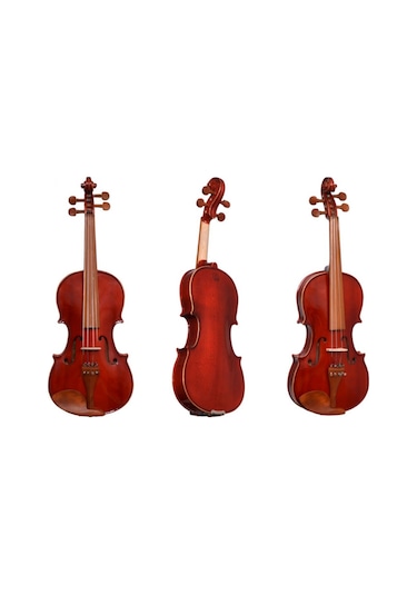 Dominguez Drv44Crg Gül Aksamlı Profesyonel Keman Seti
