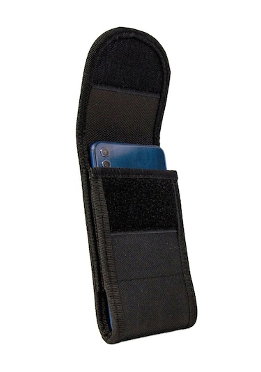 Lederax Ld170 Kanvas Kumaş Cırt Kapaklı Kemere Takılan Telefon Kı