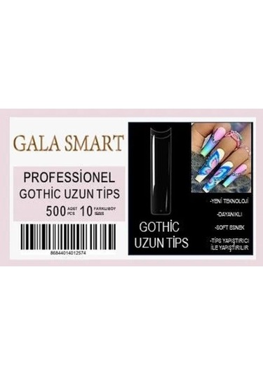 Gala Professional Gothic Uzun Tips 500'lü