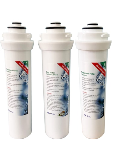 Ihlas Aura Cebilon Unique Dijital Su Arıtma Cihazı Uyumlu 3 Lü Ön