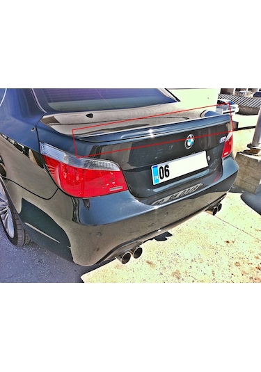 Bmw E60 Spoyler Fiberglass Boyasız
