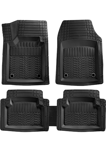 Ford Mustang İle Uyumlu 4d Havuzlu Kutulu Maximum Paspas Siyah