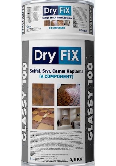 Dryfix Glassy 100 Sıvı Cam Kaplama 4 Kg