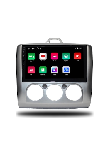 Navico Ford Focus 2 Android Carplay Multimedya 2007-2011 Manuel Klima 4 GB Ram + 32 GB Hafıza + 4 Çekirdek